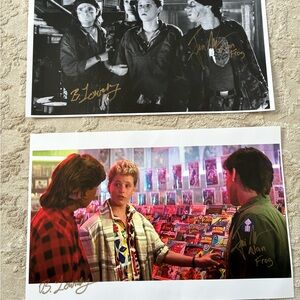 1980’s Classic Movie Scene Art Poster Set. 250 obo. Signed by some of the actors